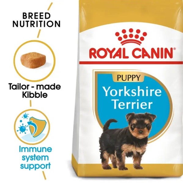 Royal Canin Yorkshire Terrier Puppy - Суха храна за подрастващи йоркширски териери от 2- до 10-месечна възраст